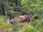 Capotamento durante chuva forte deixa idosa ferida em rodovia entre Tapurah e Sorriso (VÍDEO)
