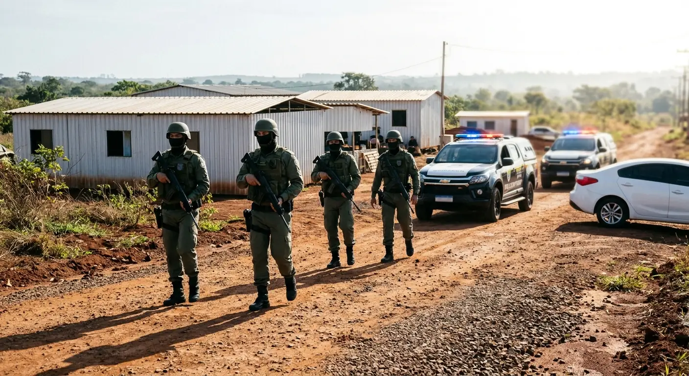 PM resgata trabalhador sequestrado após ataques em Nova Marilândia, MT
